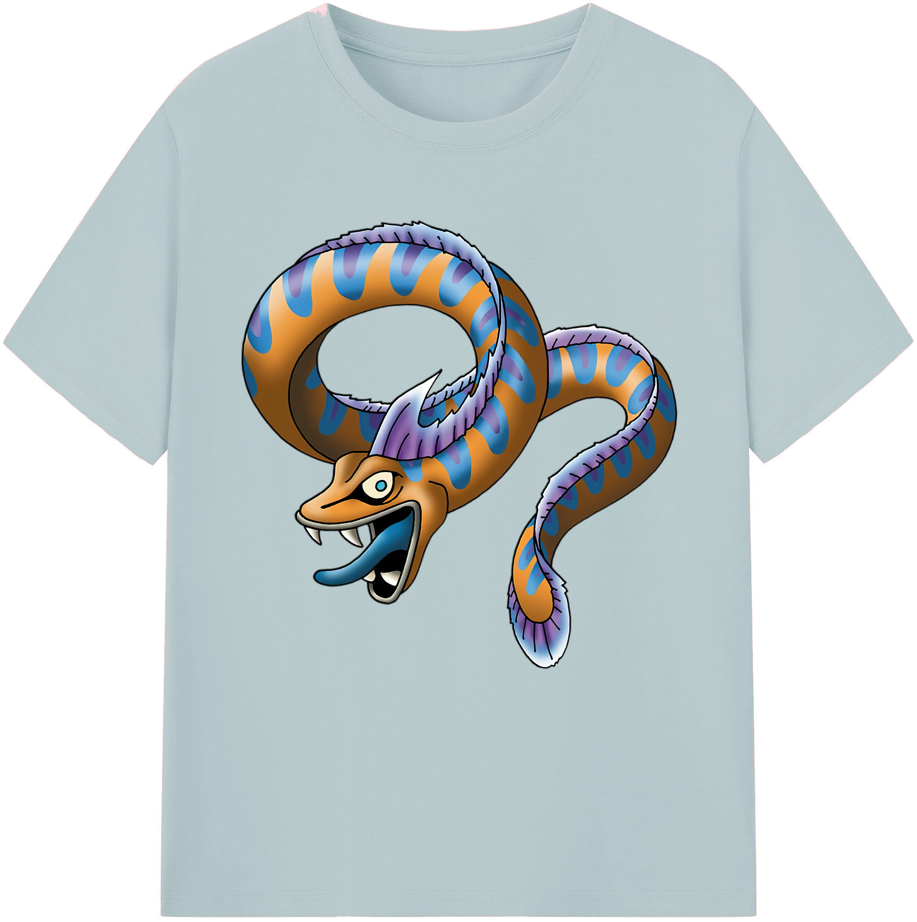 （画像用） ドラゴンクエスト Doragon Kuesuto Dragon Quest 綿100％半袖Tシャツ（フロントプリント）